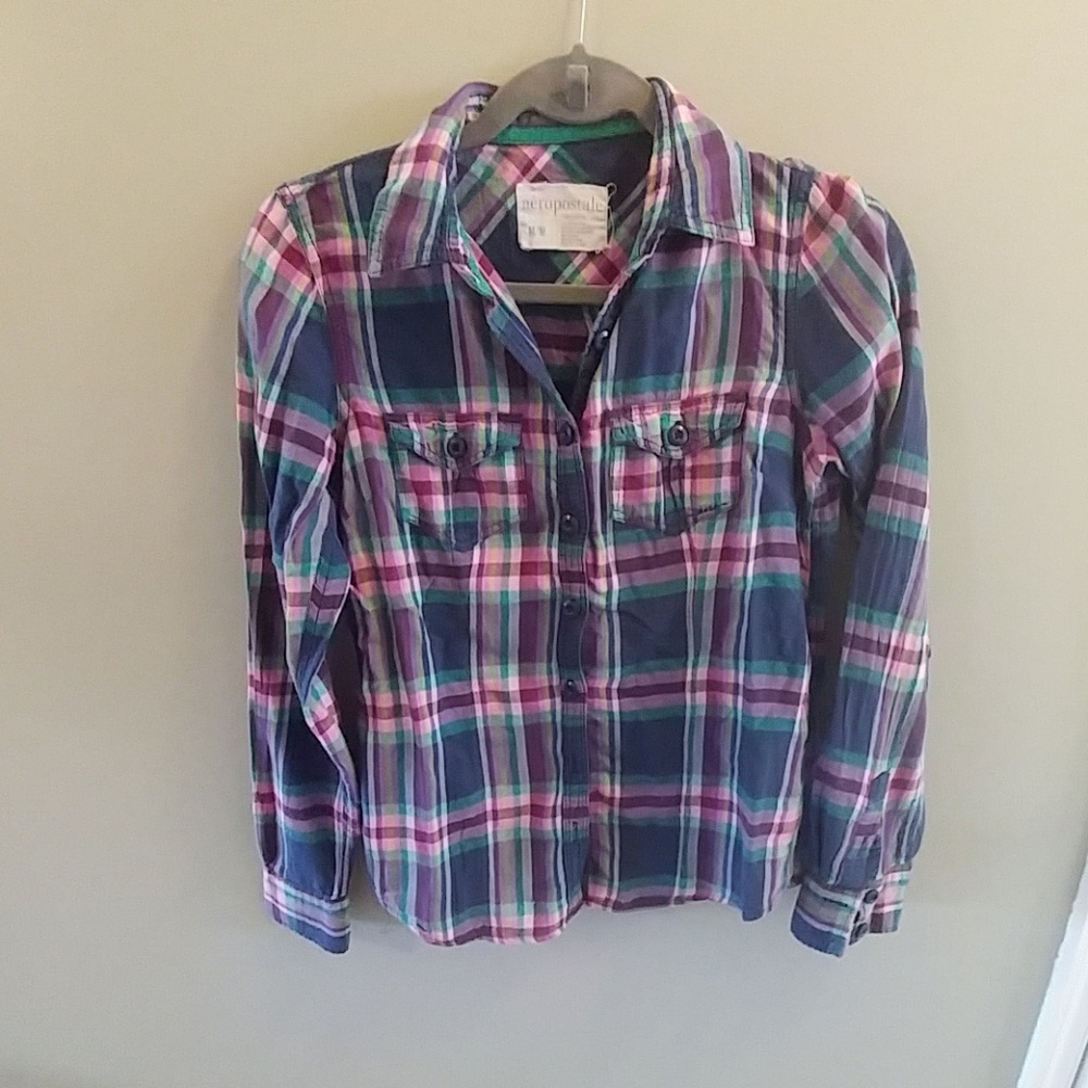 Aeropostale button down women's shirt